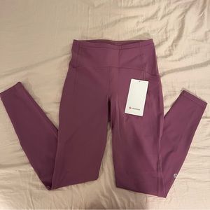 NWT Lululemon Swift Speed High-Rise Tight 28" Vintage Plum